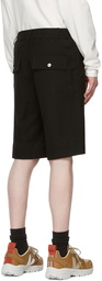 Feng Chen Wang Black Deconstructed Shorts