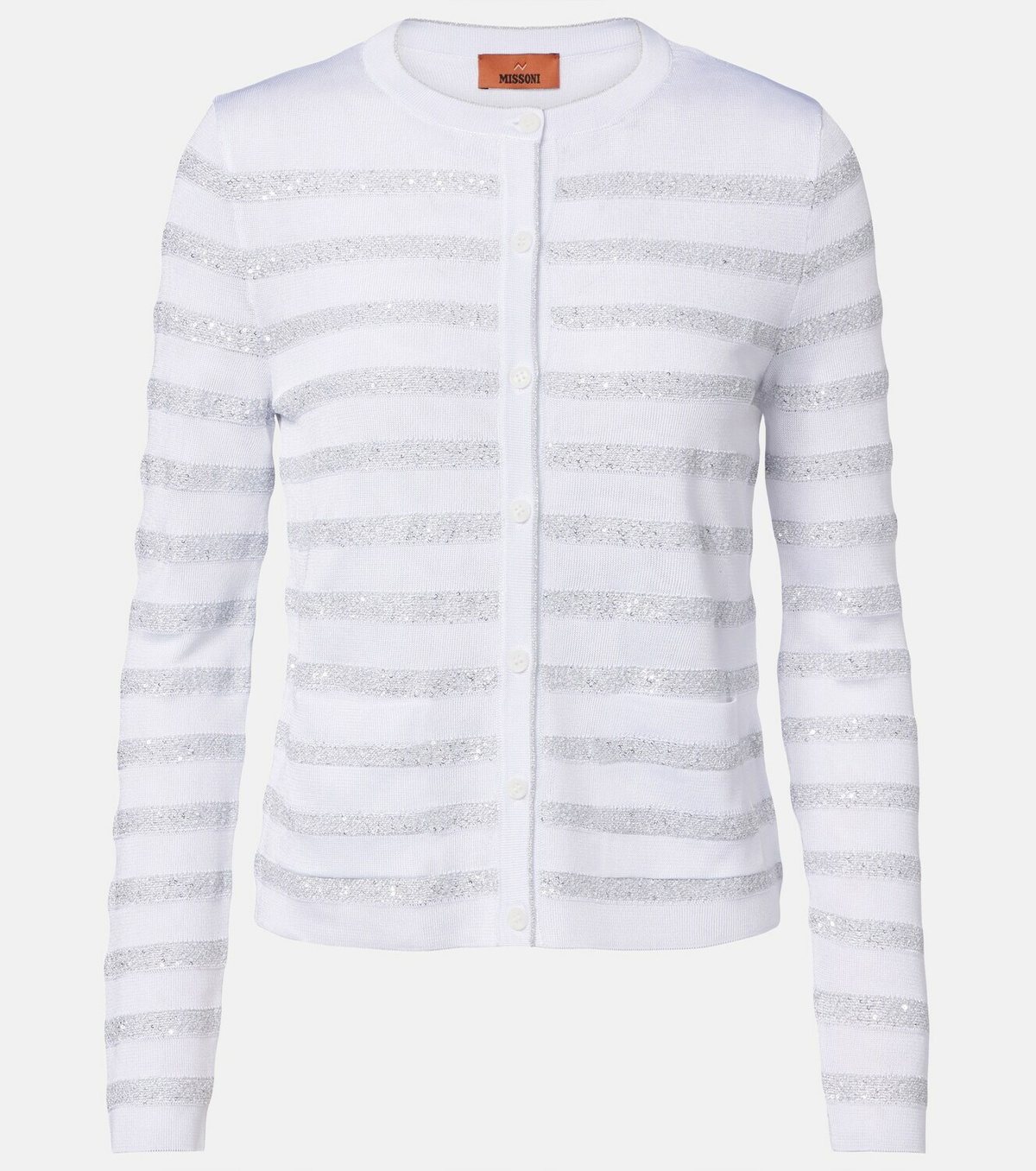 Missoni Sequined striped cardigan