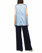 Peserico Womens Top in Sky blue