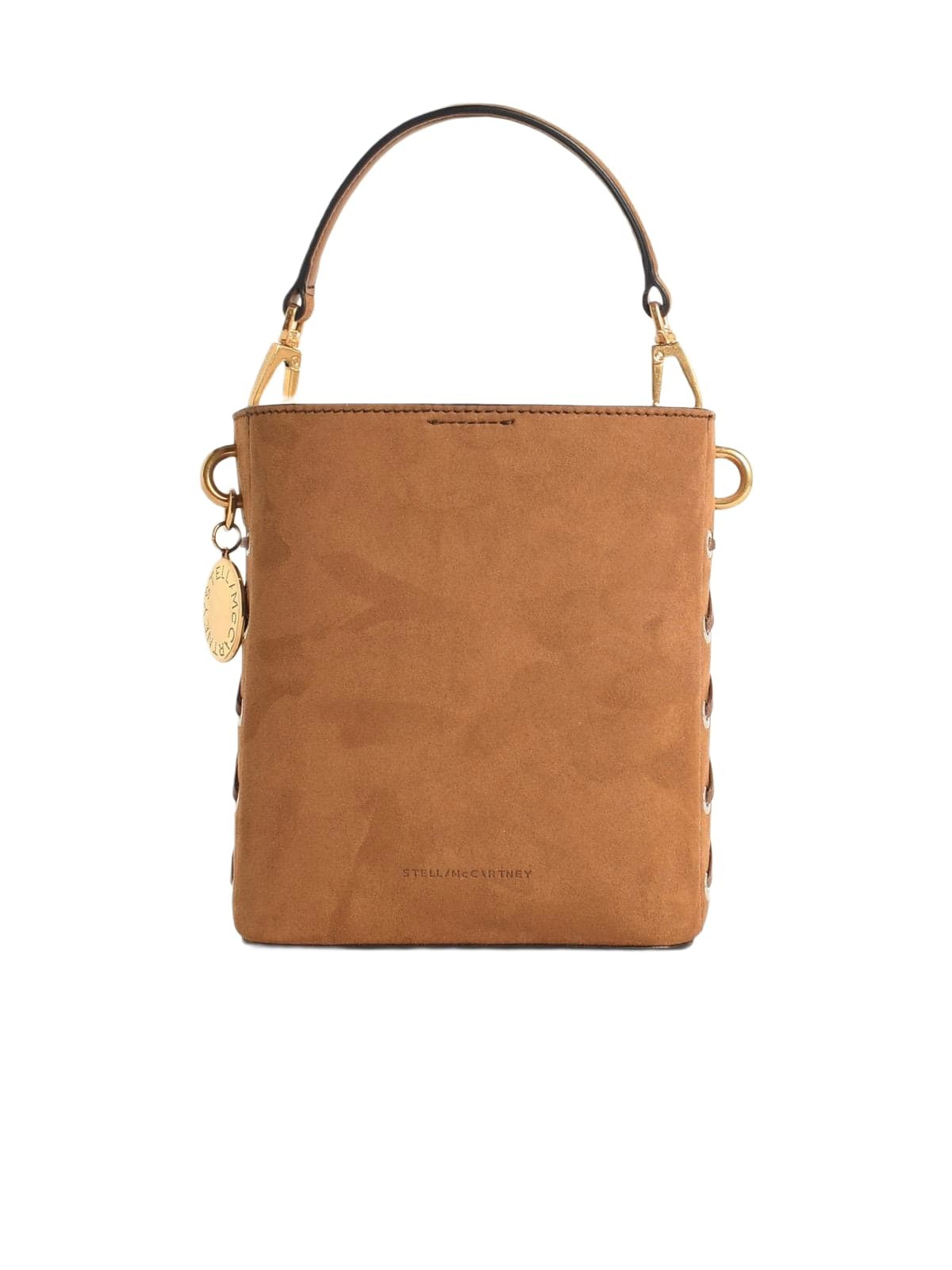 【関税&送料込】Stella Mccartney Messenger Bag In Alter Mat STELLA MCCARTNEY Grained Alter Mat bag with logo