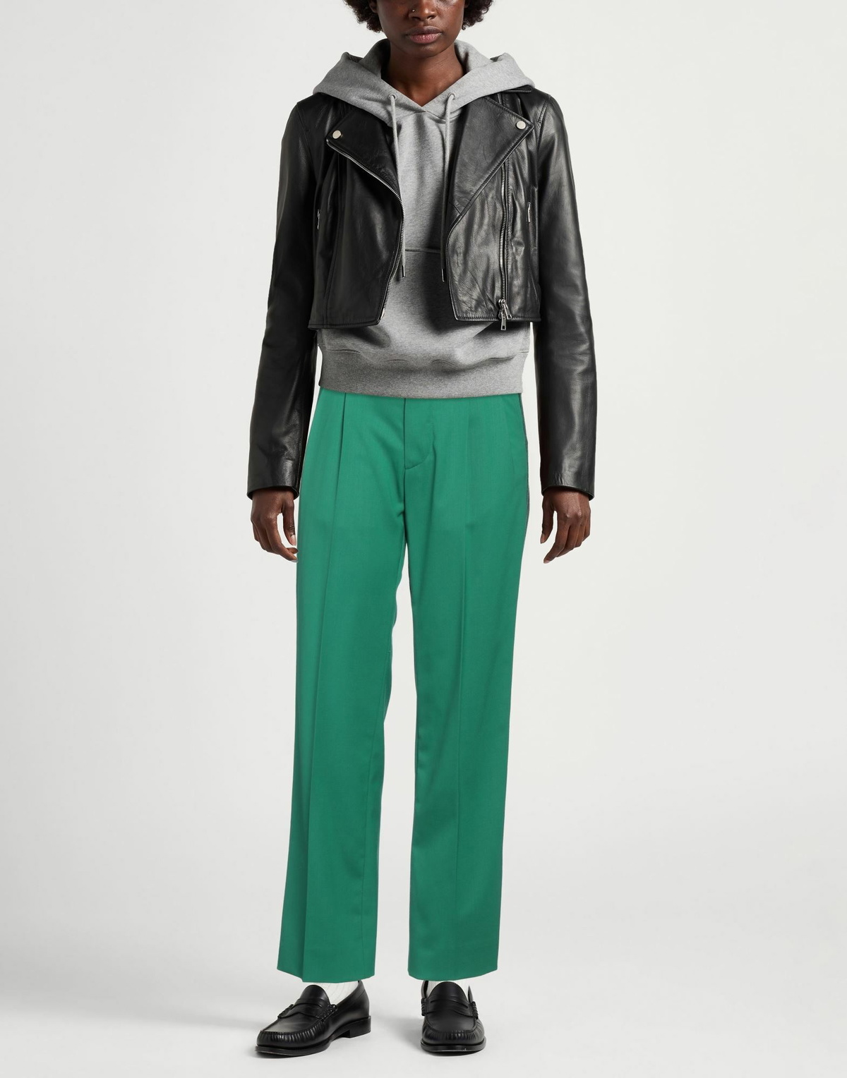Koché Womens Pants in Green