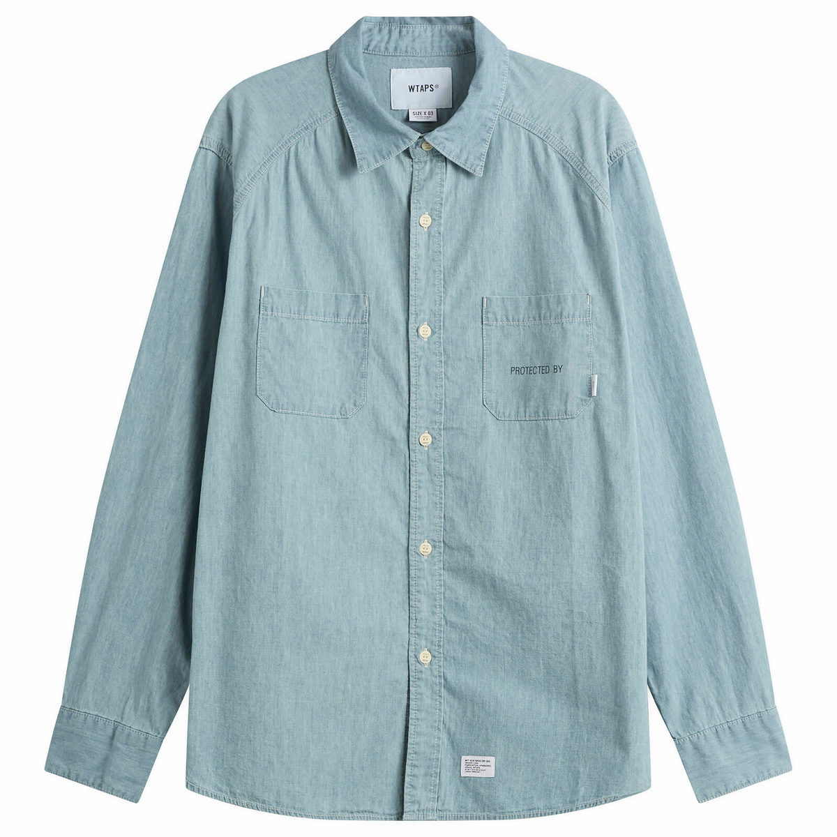 WTAPS Clutch Typewriter Shirt Black WTAPS