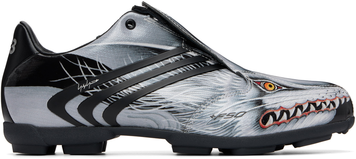 Y-3 Gray F50 Beast Sneakers
