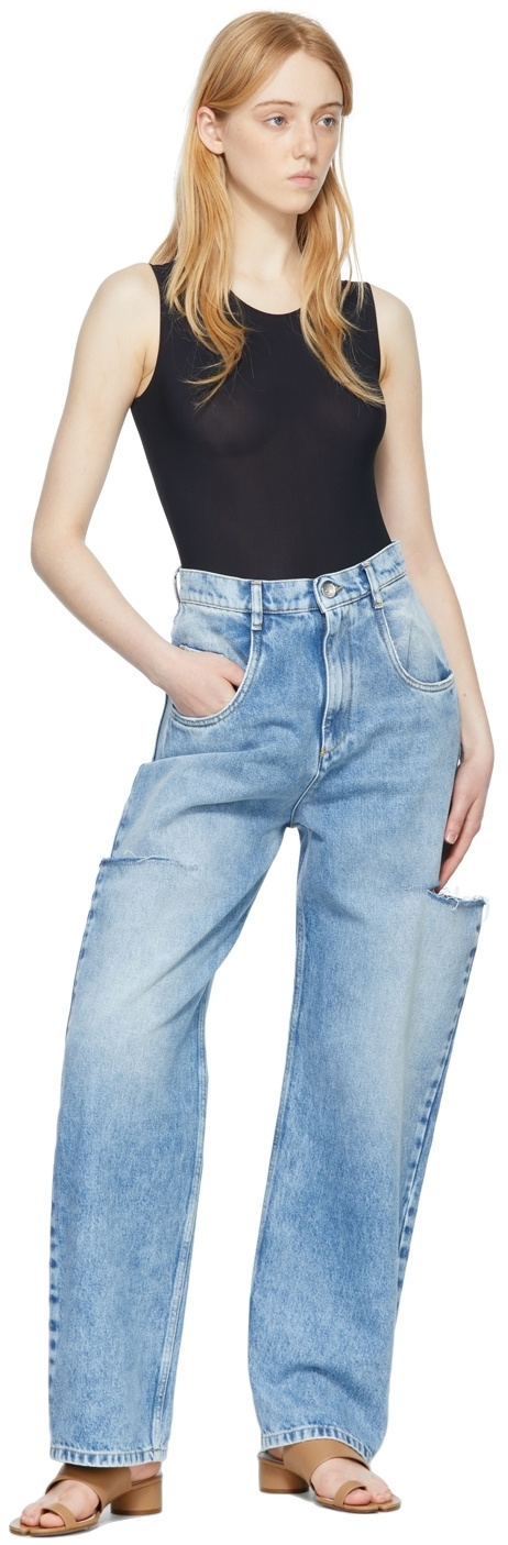 Maison Margiela Black Nylon Bodysuit