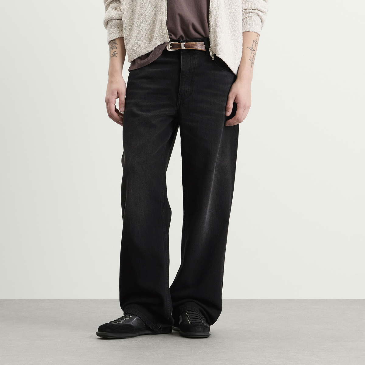 Won Hundred Men's Genoa Jeans in Original Black
