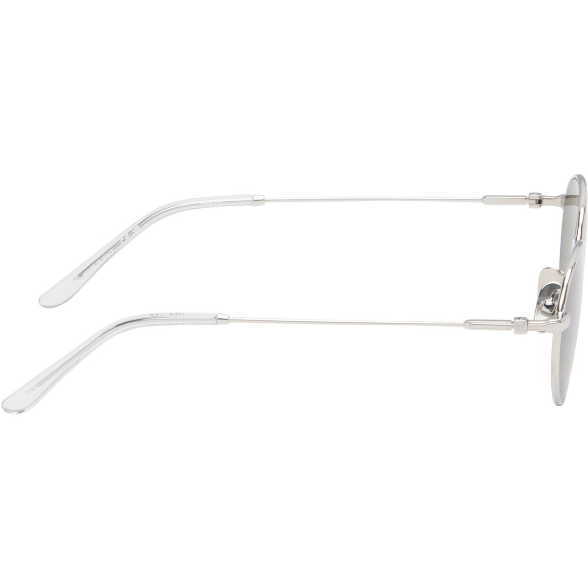 THISTLES Silver 'The CRUZ' Sunglasses