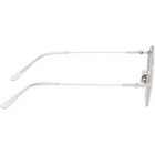 THISTLES Silver 'The CRUZ' Sunglasses