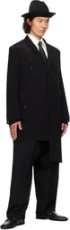 YOHJI YAMAMOTO Black Tab Long Blazer