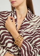 Joanna Laura Constantine Statement 18kt Gold-plated Bracelet - One Size