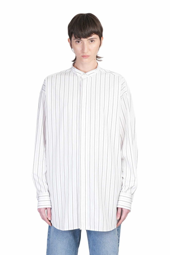 Photo: Ami Alexandre Mattiussi Shirt In White Cotton