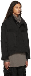 Julius Black Multi Strap Jacket