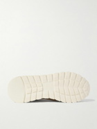 Brunello Cucinelli - Olimpo Textured-Leather and Suede Sneakers - Neutrals