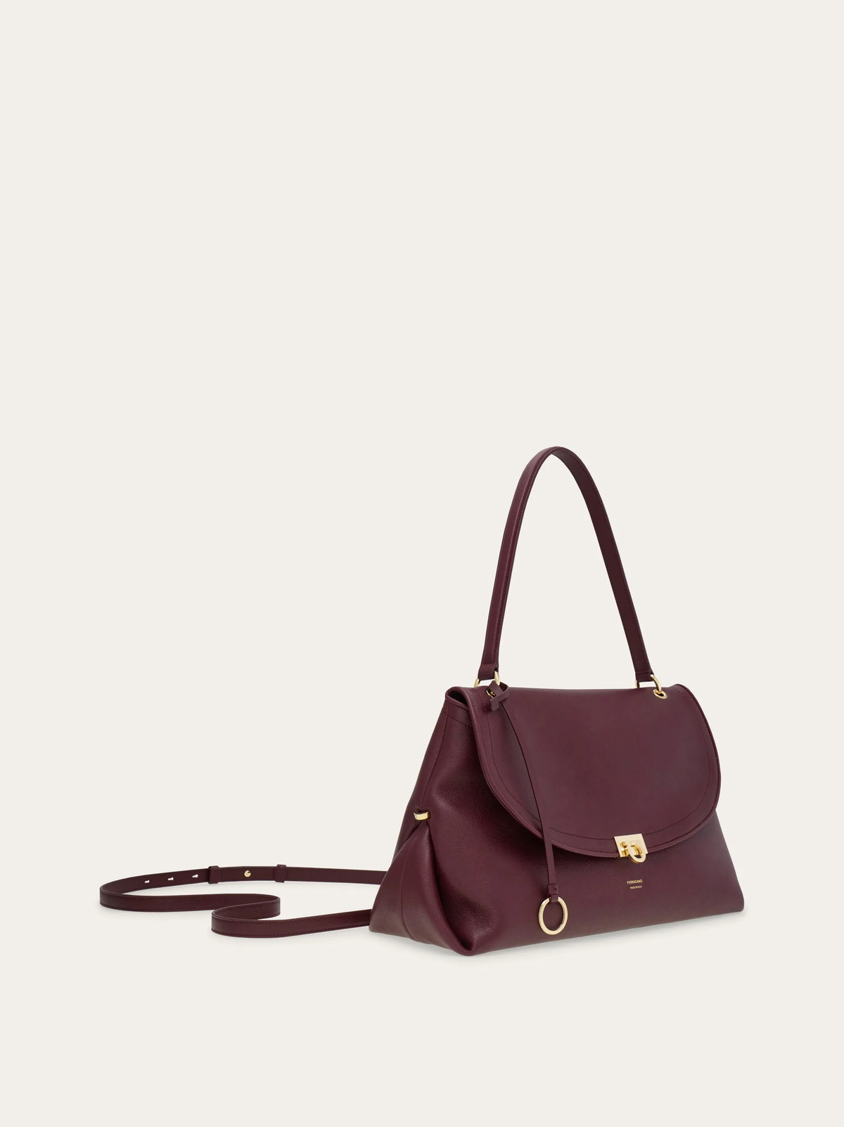 Ferragamo Womens Ferragamo Sofia 2026 shoulder bag (L) in Violet