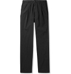 MAN 1924 - George Linen and Cotton-Blend Suit Trousers - Black