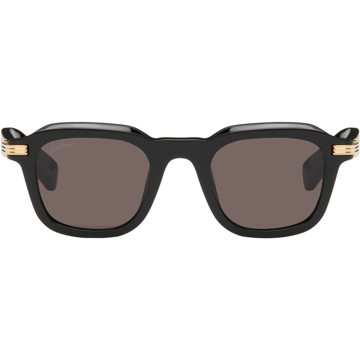 Photo: Cartier Black 'Première de Cartier' Sunglasses