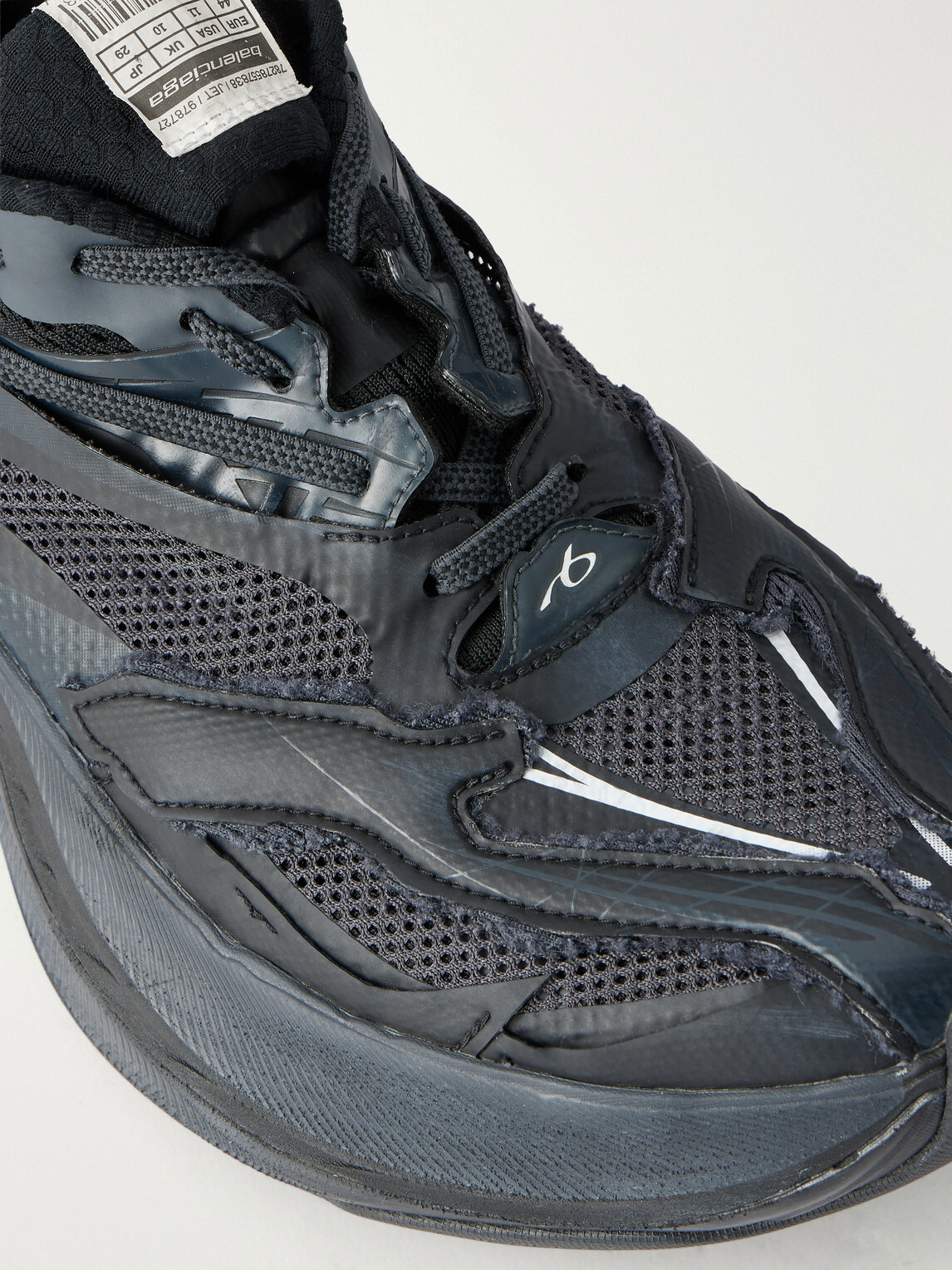 Balenciaga - Jet Rubber Sneakers - Black