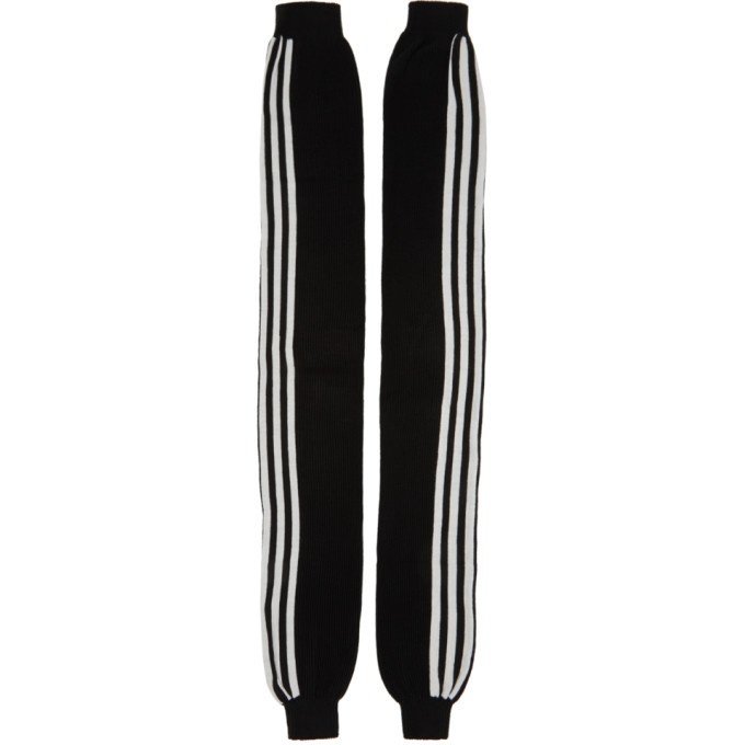 Photo: adidas LOTTA VOLKOVA Black 3-Stripes Leg Warmers