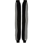adidas LOTTA VOLKOVA Black 3-Stripes Leg Warmers
