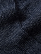 Mr P. - Colour-Block Stretch-Knit Socks