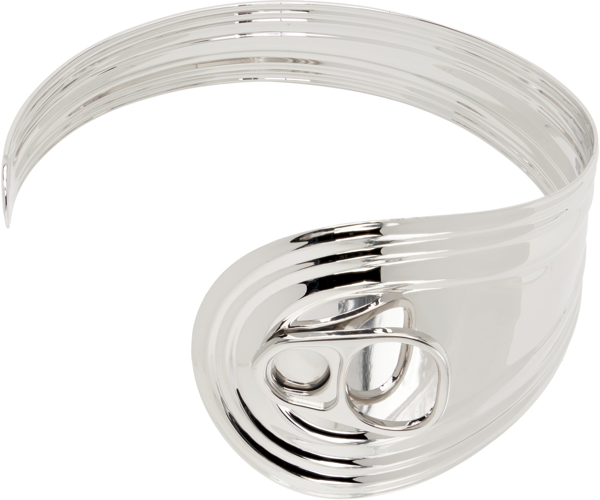 Jean Paul Gaultier Silver All Around Piercing Necklace Jean Paul