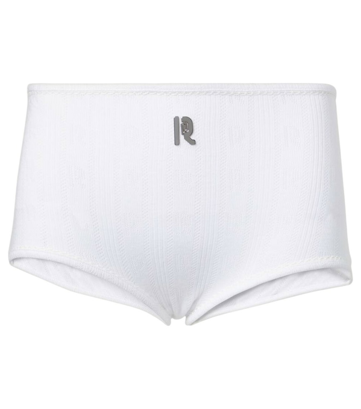 Photo: Rabanne High-rise cotton briefs