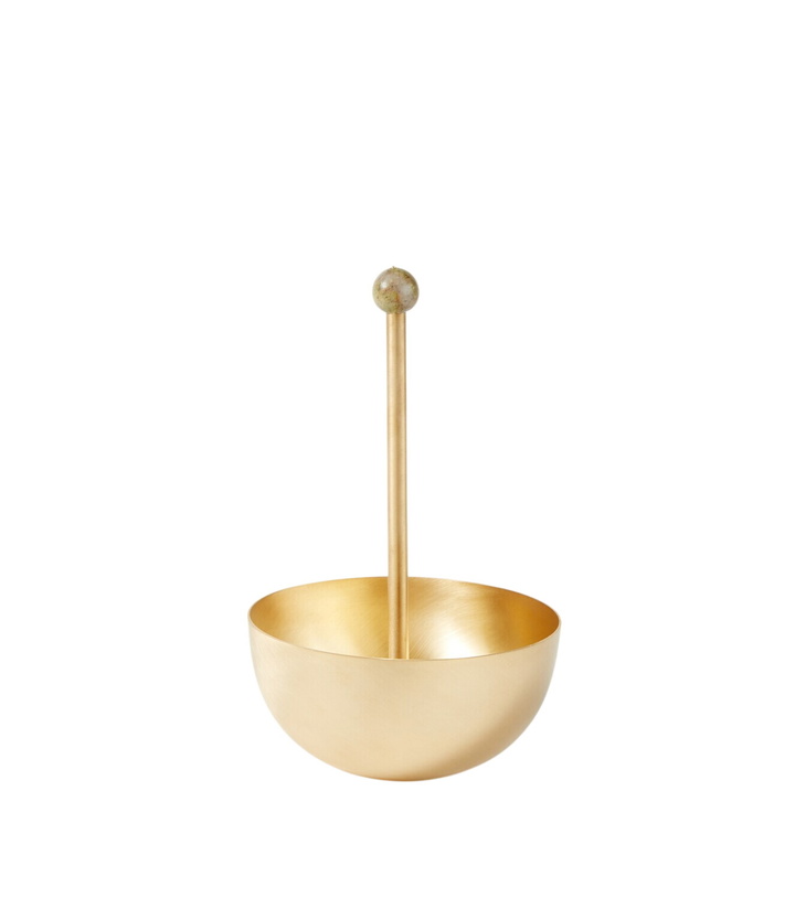 Photo: Natalia Criado Embellished gold-plated bowl