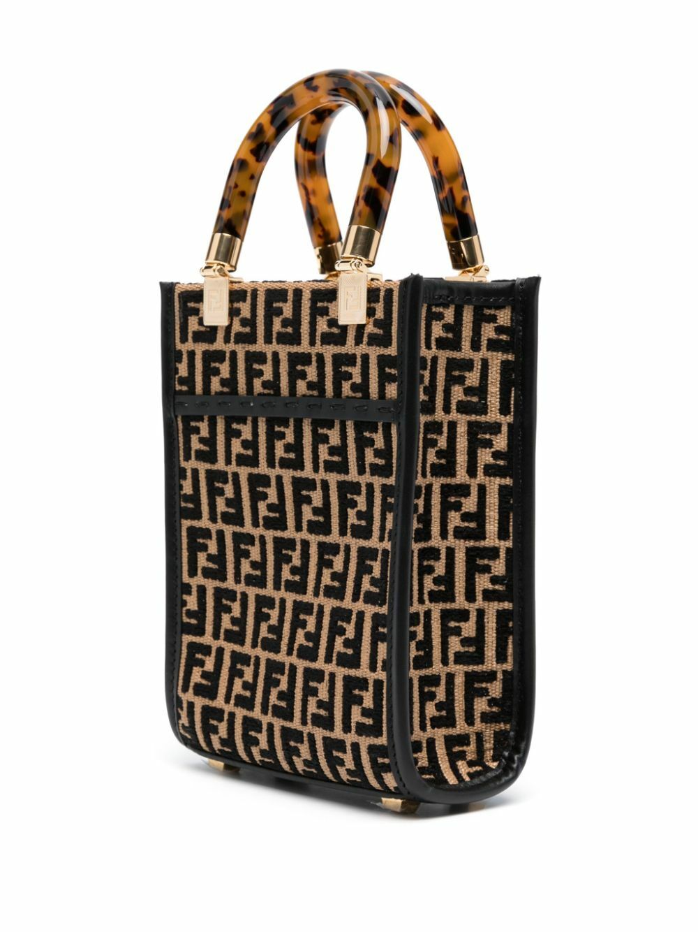 【送料&関税込】Fendi Sunshine Mini Bag FENDI - Sunshine Mini Leather Tote Bag Fendi