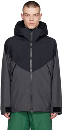 Goldwin Gray Waterproof Down Jacket