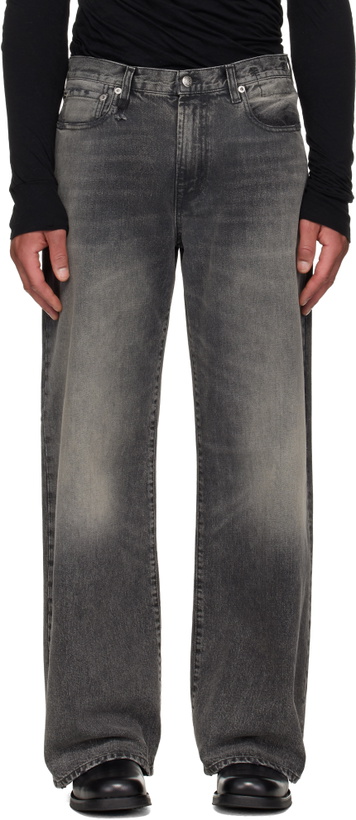 Photo: R13 Gray D'Arcy Loose Jeans