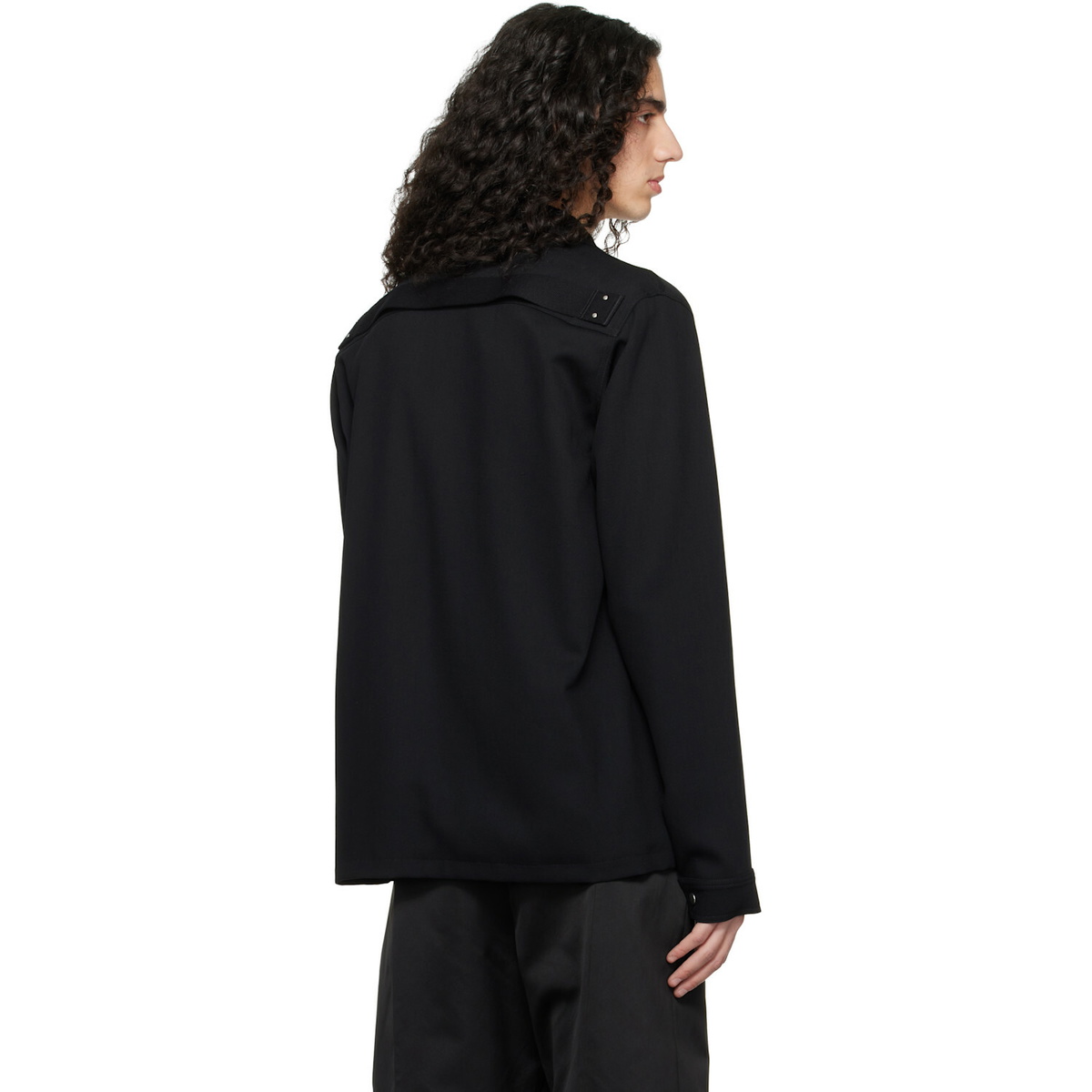 Rick Owens Black Temple Brad Jacket
