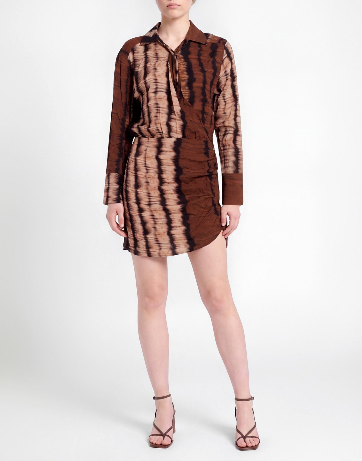 Jijil Womens Mini dress in Brown