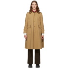 Gucci Tan Cotton Drill Trench Coat