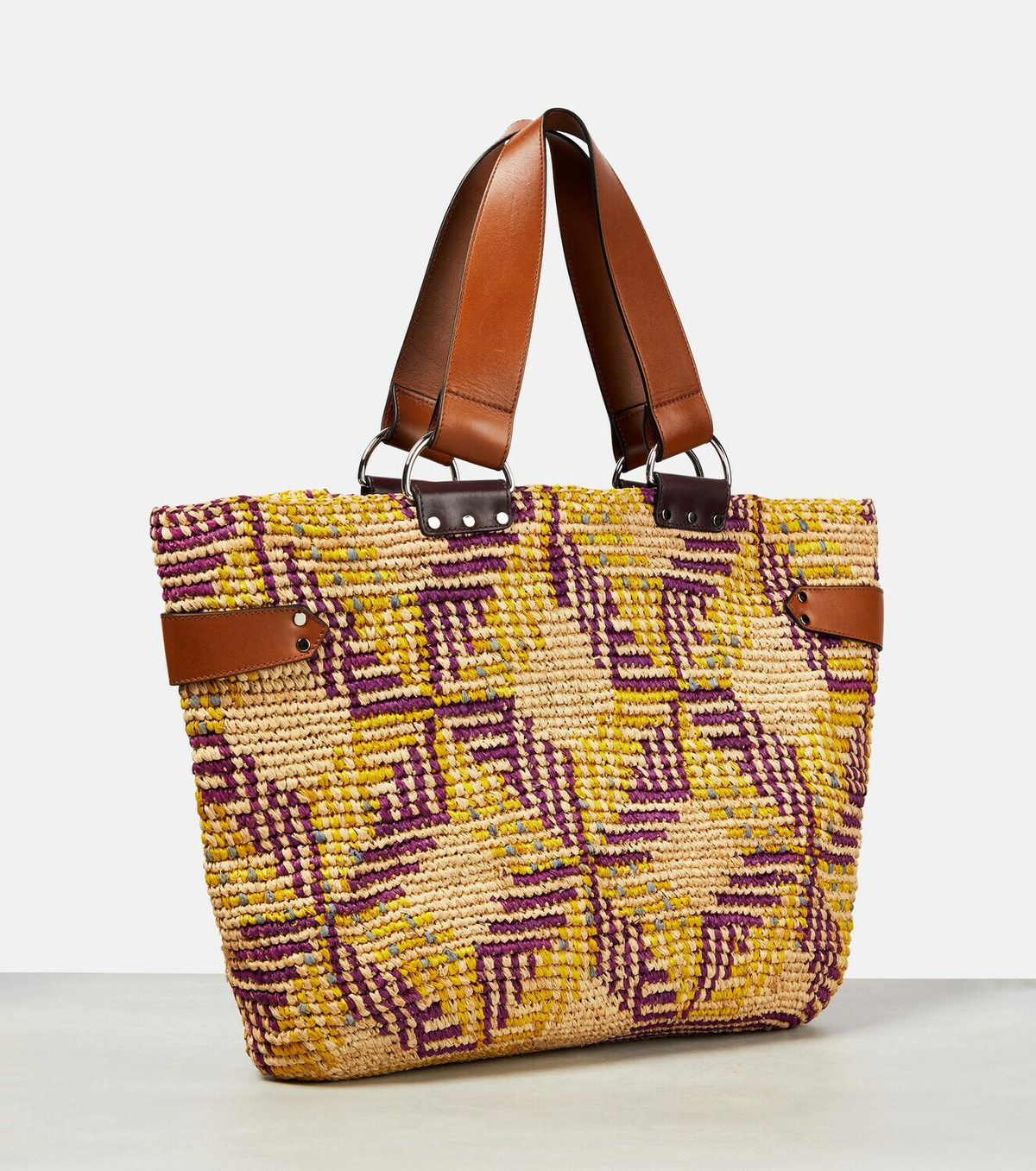 Isabel Marant - Bahiba raffia tote bag Isabel Marant