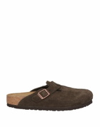 Birkenstock Boston Womens Mules & Clogs in Dark brown