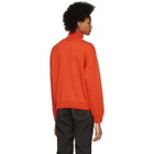 Gosha Rubchinskiy Red Graphic Turtleneck