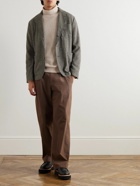 Polo Ralph Lauren - Unstructured Herringbone Wool-Blend Blazer - Gray