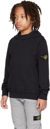 Stone Island Junior Kids Black 61620 Hoodie