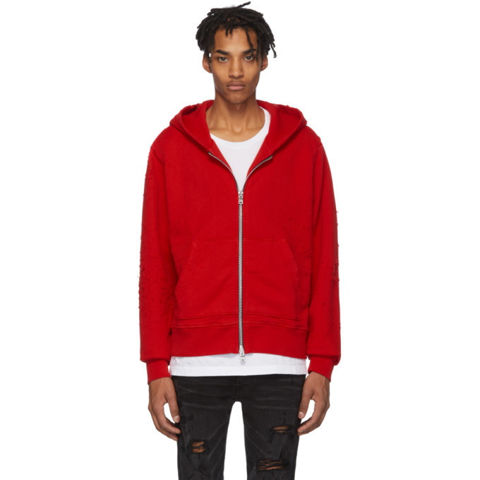 Photo: Amiri Red Shotgun Hoodie