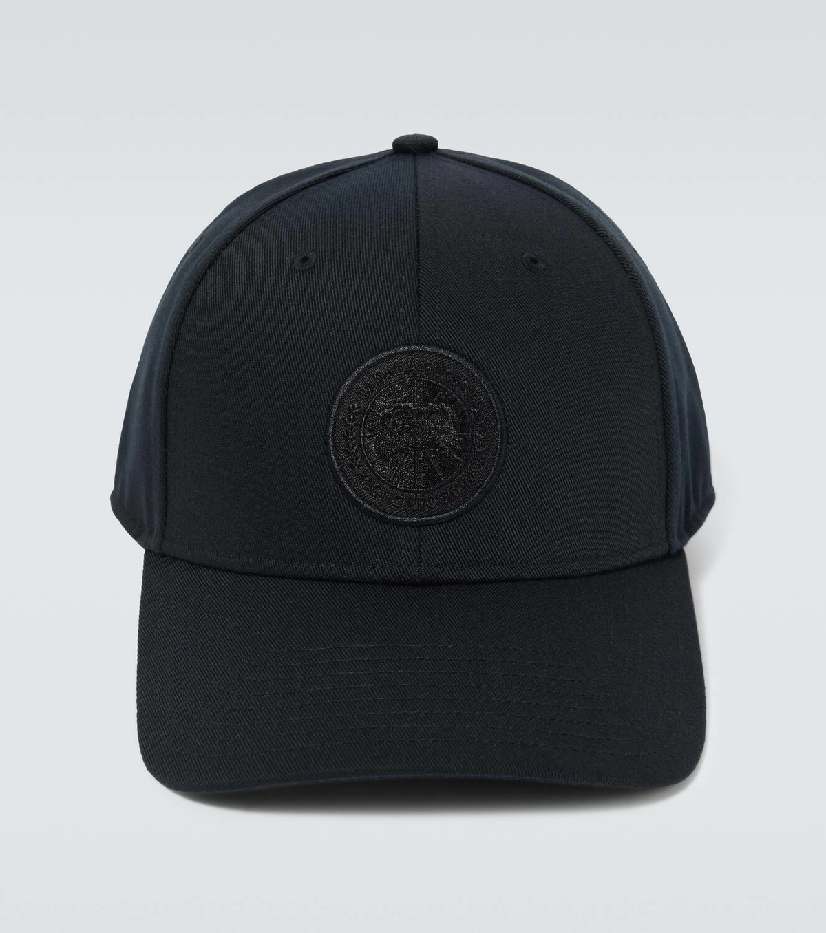 Canada Goose White Baseball Cap with Red and Blue Logo Canada Goose - New Era Logo-Appliquéd Cotton-Twill Baseball  main image 2