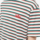 Butter Goods Men's Thomas Stripe T-Shirt in White/Red/Forest