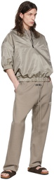 Fear of God ESSENTIALS Taupe Cotton Lounge Pants