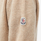 Moncler Men's Crew Neck Knit in Beige