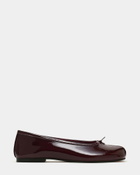 Steve Madden Calico Flats in Burgundy Patent