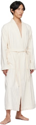 Baina Off-White Sulis Bathrobe