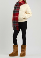 Guest In Residence Reversible Quilted Wool-blend Jacket Cream