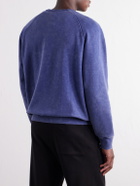 FrizmWORKS - Cotton-Blend Jersey Sweater - Blue