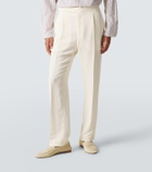 Umit Benan Pietro silk and cotton-blend suit pants