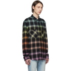 Amiri Multicolor Ombre Plaid Shirt