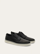 Ferragamo Mens Derby slip-on in Black