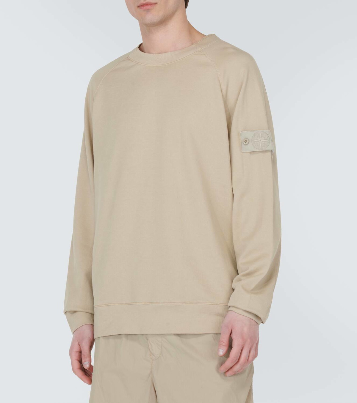 Stone Island Compass cotton jersey sweatshirt Stone Island